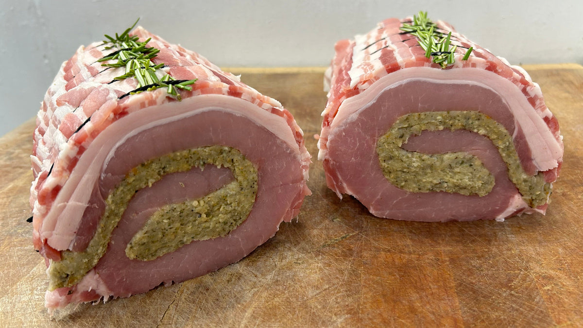 Pork Loin with Stuffing